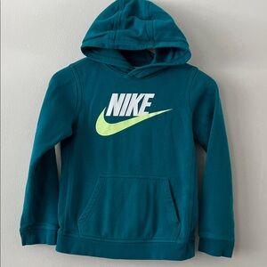 Nike Kids Turquoise Hoodie M